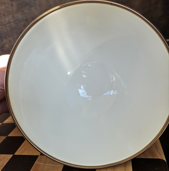 Mackenzie Childs Courtly Check Ice Cream Dish - Picture 7 of 8